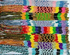Thai  Cotton  Friendship  Bracelet - 8  Colours  To  Choose  From  !!     New !!