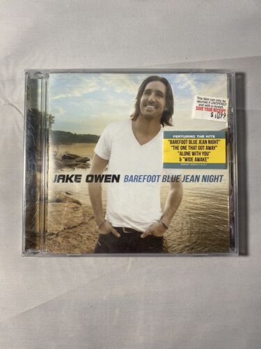 JAKE OWEN Barefoot Blue Jean Night CD (2011; NEW! SEALED!) Wide Awake, Heaven - Afbeelding 1 van 5