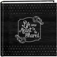 Pioneer Photo Albums 200-pocket Chalkboard Printed shared Theme Photo Album Fo on sale Pioneer Photo Albums 200-pocket Chalkboard Printed shared Theme Photo Album Fo on sale