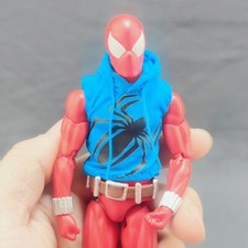 1/12 Scarlet Spider-Man Sudadera con Capucha Abrigo Ropa Para 6"" Mafex Figura Masculina Juguetes Corporales