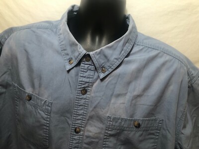 C.E. Schmidt WorkWear 100% Cotton Blue SZ XXL S/S Wear Shown