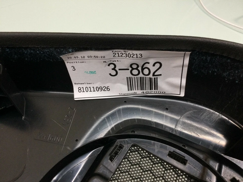 ⭐ Panel de moldura de puerta trasera derecha interior Audi A4 B8 Quattro Sedán 12-16 OEM EP Foto 4 de 4