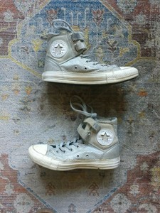 silver sequin converse uk