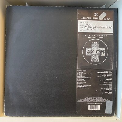 Various - Manifestation - Axiom Collection II (2xLP, Comp, Ltd, Num, Promo) (Ver