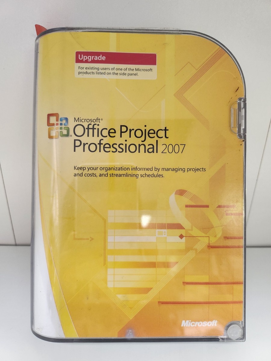 コンピュータ・IT Microsoft Office Professional 2007upgrad Microsoft Office Project Professional 2007 - Upgrade for sale