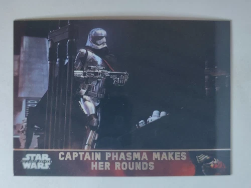 2016 Topps Chrome  Star Wars:The Force Awakens  #12 Captain Phasma Makes  Rounds