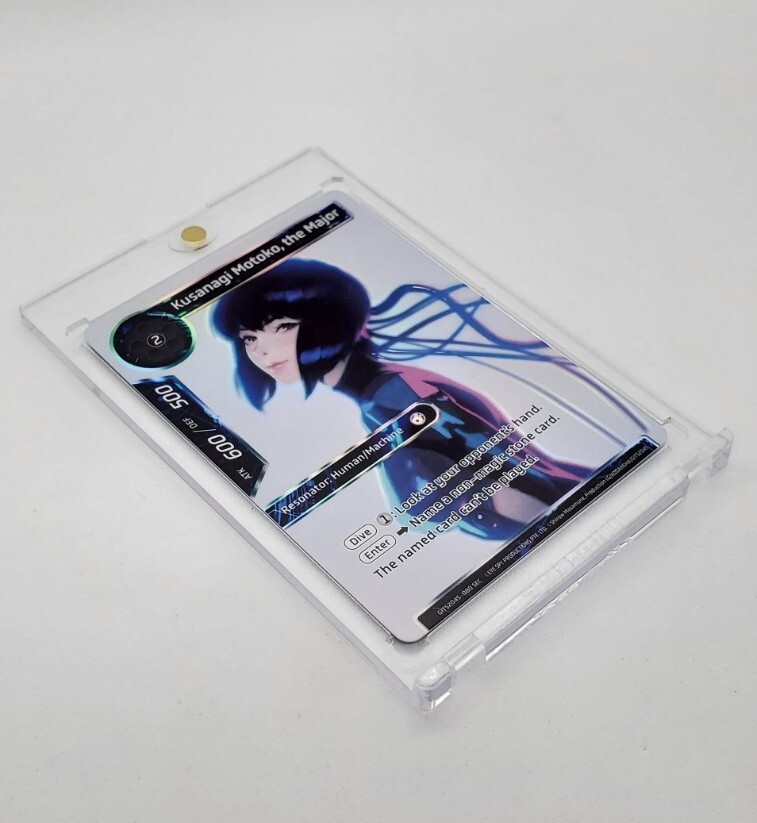 Kusanagi Motoko the Major SECRET RARE - 2020 FoW TCG Ghost in the