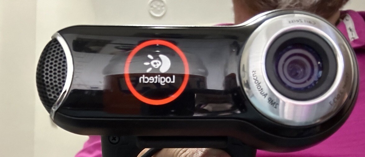 Logitech Pro 9000 Webcam 2MP with Carl Zeiss Lens Fully Functional-image