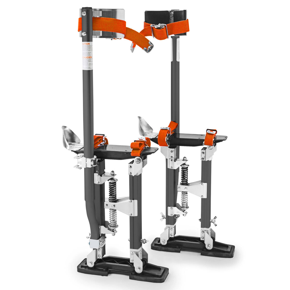 24 in. H to 40 in. H Adjustable Drywall Painters Walking Stilts Taping Finishing Tools 24 in. H to 40 in. H Adjustable Drywall Painters Walking Stilts Taping Finishing Tools