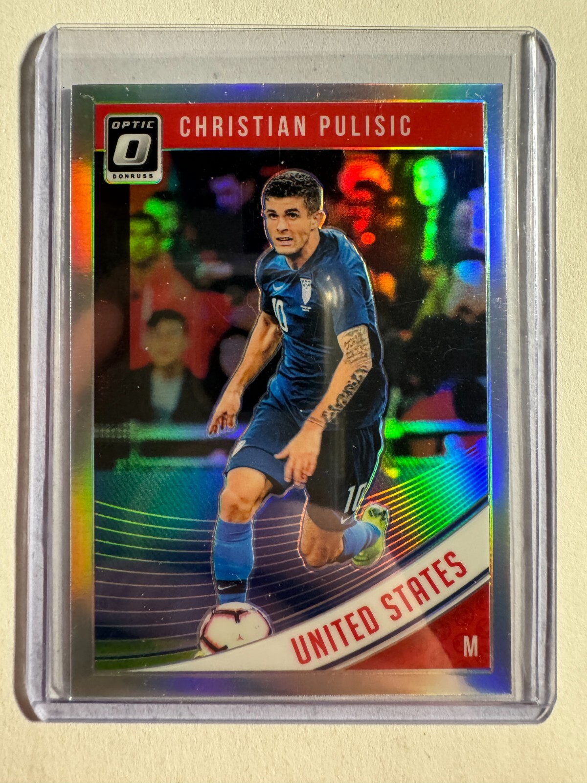 K181,754 - 2018-19 Donruss Optic Holo #170 Christian Pulisic