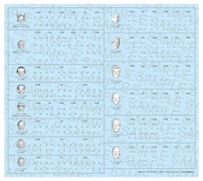 Kotobukiya Hexa Gear Governor Decal Set A 1/24 scale Plastic Model Parts HG122R