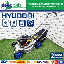 Tosaerba Rasaerba Trazionata a Scoppio 4 Tempi 150CC 3.6HP 55L  Euro 5 Hyundai