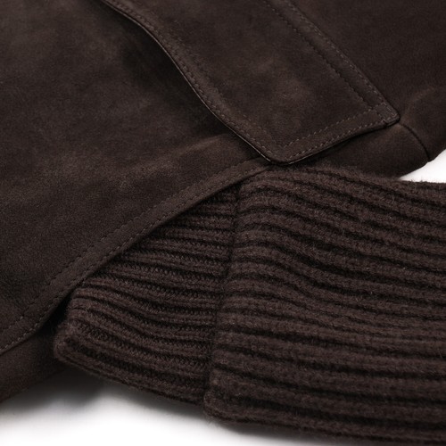 Cesare Attolini Suede and Cashmere Jacket with Shearling Lining M Eu50 NWT $6450 - Picture 5 of 10