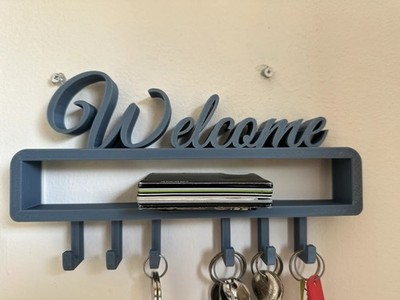 Key Board with Storage Holder Shelf Stand Key Hanger Design Gift