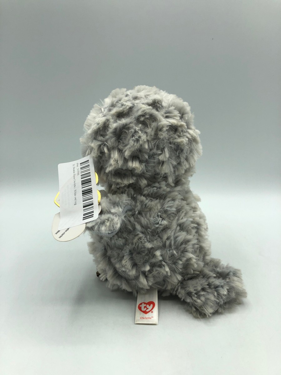 Ty Beanie Boos Owlette White owl reg