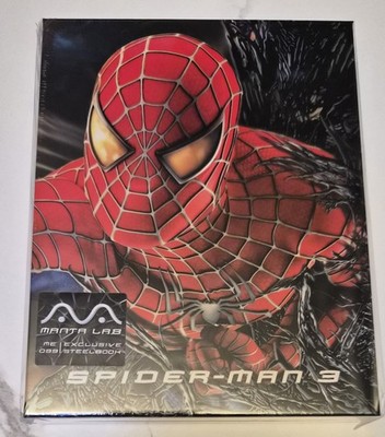 Spider-Man 3 Manta Lab 4K Steelbook (Full Slip) ME#99 Brand New And Sealed