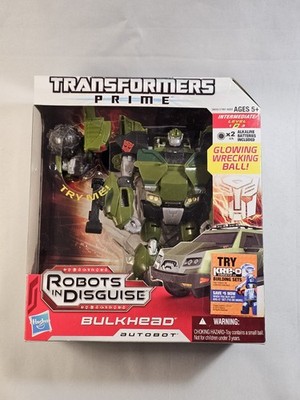 Transformers Prime BULKHEAD Robots In Disguise RID Voyager Class 