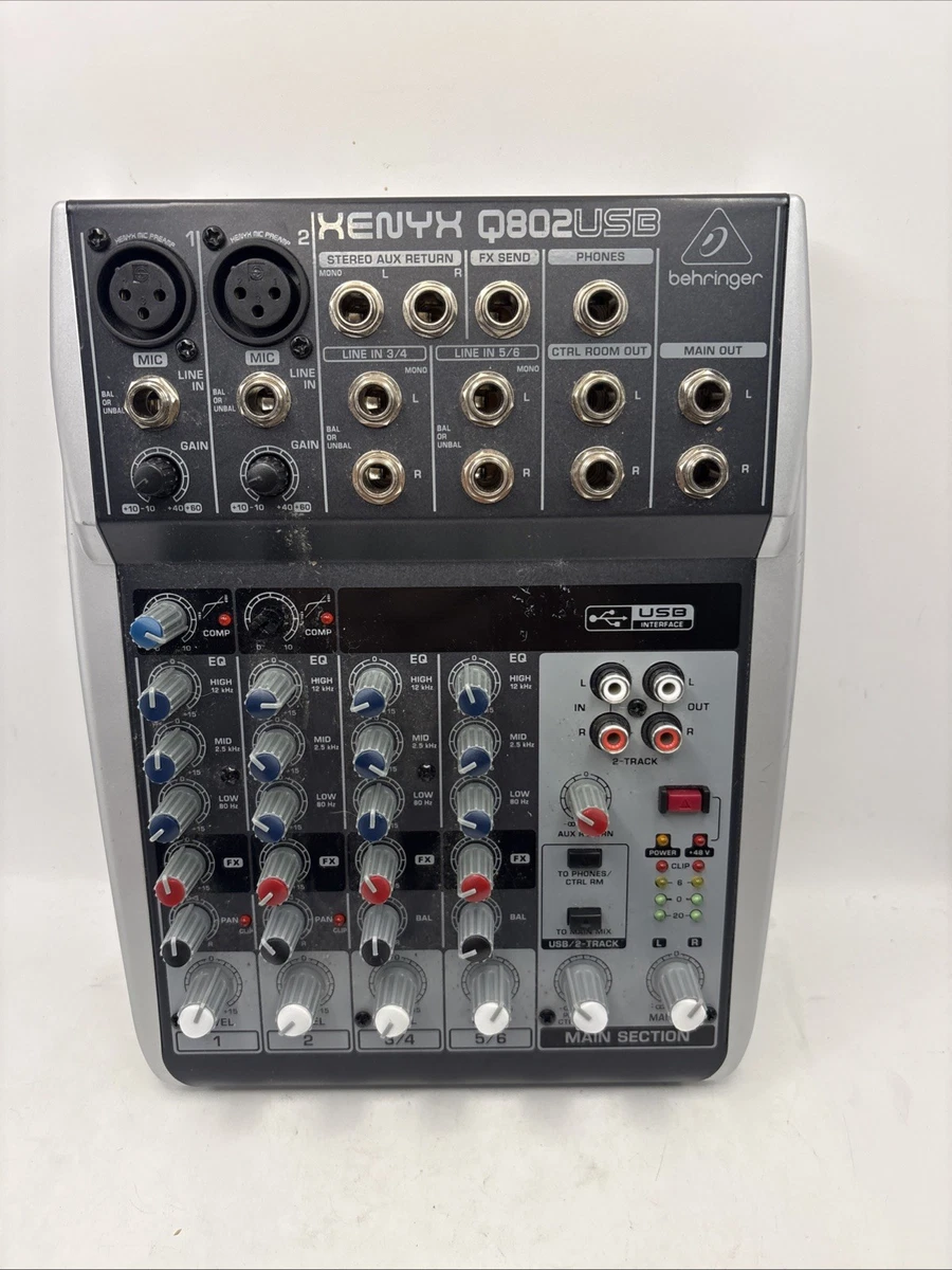Behringer Xenyx 802 Mixer for sale - eBay