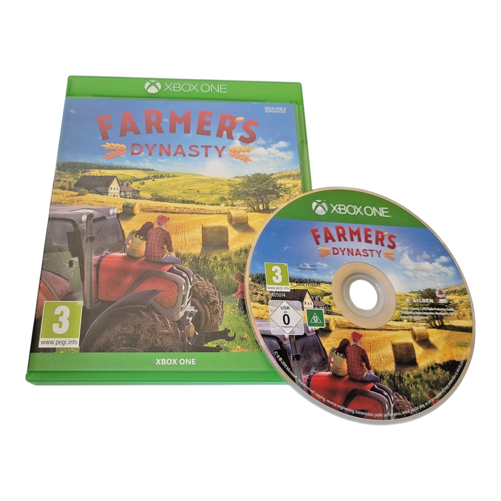 Farmers Dynasty Xbox One | MINT Condition Disc | PLAYS on SERIES X