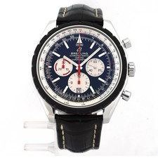 BREITLING Chronomatic 49 A436B20ACA A14360 Automatic Black Dial Men 2