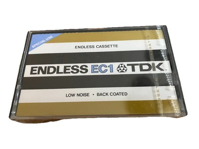 TDK ENDLESS Cassette  EC-1-3-6M ,Kassette Made in Japan SELTEN RARE ,NEU