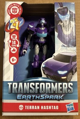 TERRAN HASHTAG - Transformers: Earthspark, 2025, NEW, Hasbro