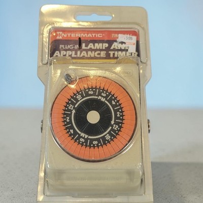Intermatic SB811C Plug-In Lamp and Appliance Timer Multiple ON/OFF