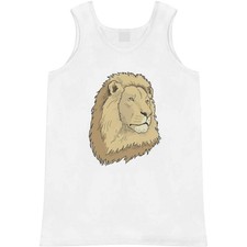 'Proud Lion Portrait' Adult Vest / Tank Top AV058281