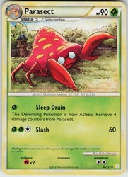 Parasect 48/123 HeartGold & SoulSilver Uncommon