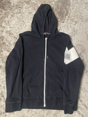 Moncler Gamme Bleu Zip Up Hoodie Rare Retail $1295 Large