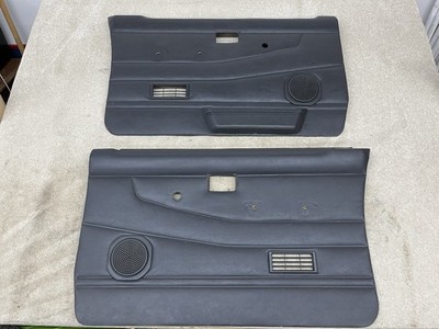 96-97 Nissan D21 Hardbody DOOR Panels MANUAL  Ex Cab Gray OEM  (no Clips)