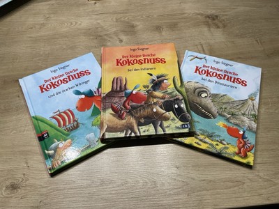Der Kleine Drache Kokosnuss 3 TEILE!!!