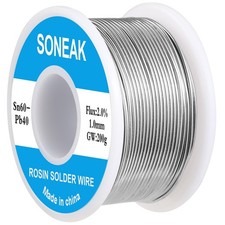 60/40 Tin Lead Solder With Rosin Core Electrical Soldering 1.0mm 200g Wire