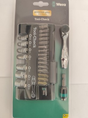 Wera Tool-Check 1 SB 38 Tlg. Mit Bit-Ratsche und Bits