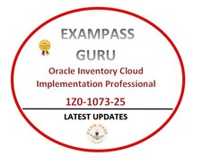 1Z0-1073-25 Inventory Cloud Implementation Professional 89QA JANUARY UPDATES 