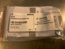 BOSCH D101 Security System Encloser Lock And Key Set - NEW - FREE SHIPPING