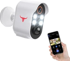 Wireless Security Camera For Home Outdoor Security, Battery Powered 1080P HD NEW