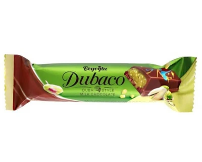 1 - BEYOGLU DUBACO DUBAI Style Choclate Bar blend of Kadayif and Pistachio Cream