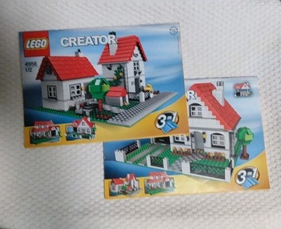 Lego Bauanleitung Instruction Creator 4956, 2/2 , 3 In 1 Manual Replacement 2007
