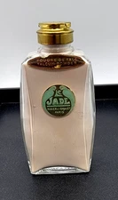 Vtg Roger et Gallet Paris LE JADE Tal Talcum Powder Push Cap RARE Large Bottle