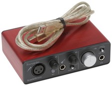 Focusrite Scarlett Solo USB 24 Bit Audio Reco...