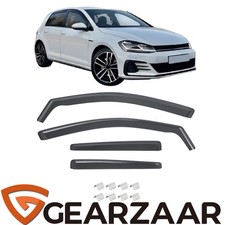 Windabweiser Regenabweiser 4tlg für VW Golf VII 2012-2019 Rauchbraun