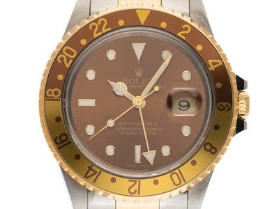 Rolex GMT Master II Tiger no Hole Ref.16713 2004 Full Set sehr gut Vintage