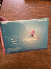Microsoft Windows XP Home Edition Version 2002 For Acer PC New Sealed