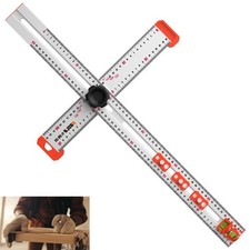 Woodworking Precision Drilling Ruler T Square for Drafting & General Layout Work