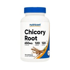 Chicory Root 120 Caps 650 Mg by Nutricost