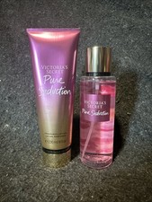 Victoria Secret NEW Pure Seduction Fragrance Lotion 8 Oz and Mist 8.4 Oz - 2 pc