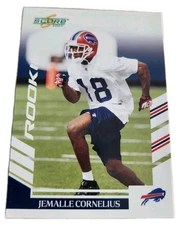 2007 Score Football Card #319 Jemalle Cornelius Rookie Buffalo Bills (G8
