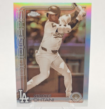 Topps 2025 Chrome Sepia Refractor Shohei Ohtani #1 Los Angeles Dodgers 