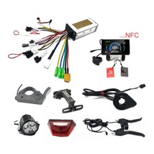 E-bike 36V/48V/52V Sine Wave Controller Display PAS Brake Throttle Light Sets
